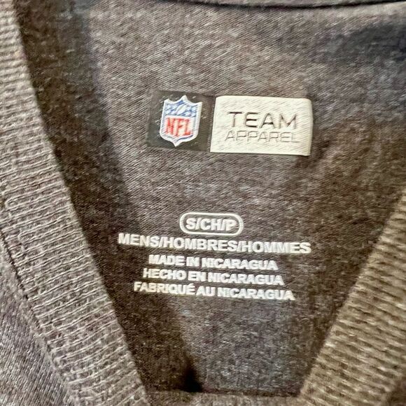 NFL Team Apparel Dallas Cowboys Football T-Shirt Est. 1960 Men’s Sz S Gray/Blue - Picture 3 of 6